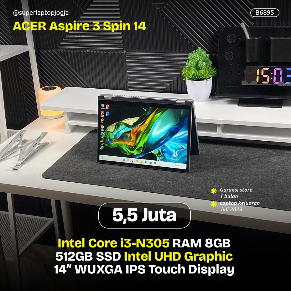 Acer Aspire 3 S pin 14 B6895