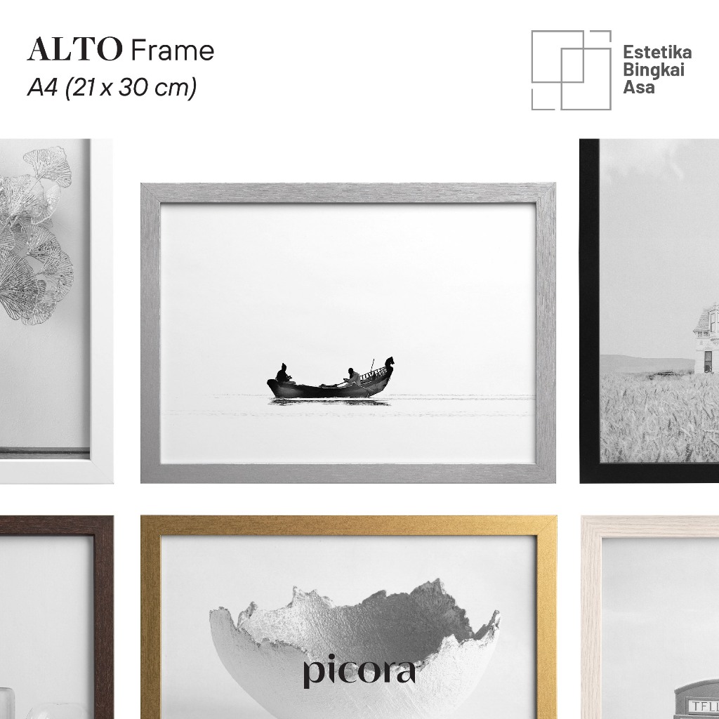 [PICORA SURABAYA] ALTO A4 (21x30cm) Sertifikat Ijazah Frame Pigura Bingkai Foto
