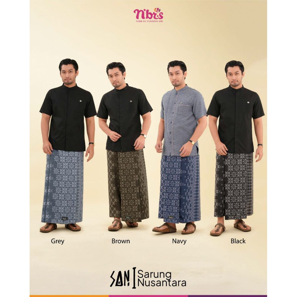 NIBRAS SAN 001 SARUNG TERLARIS ORIGINAL