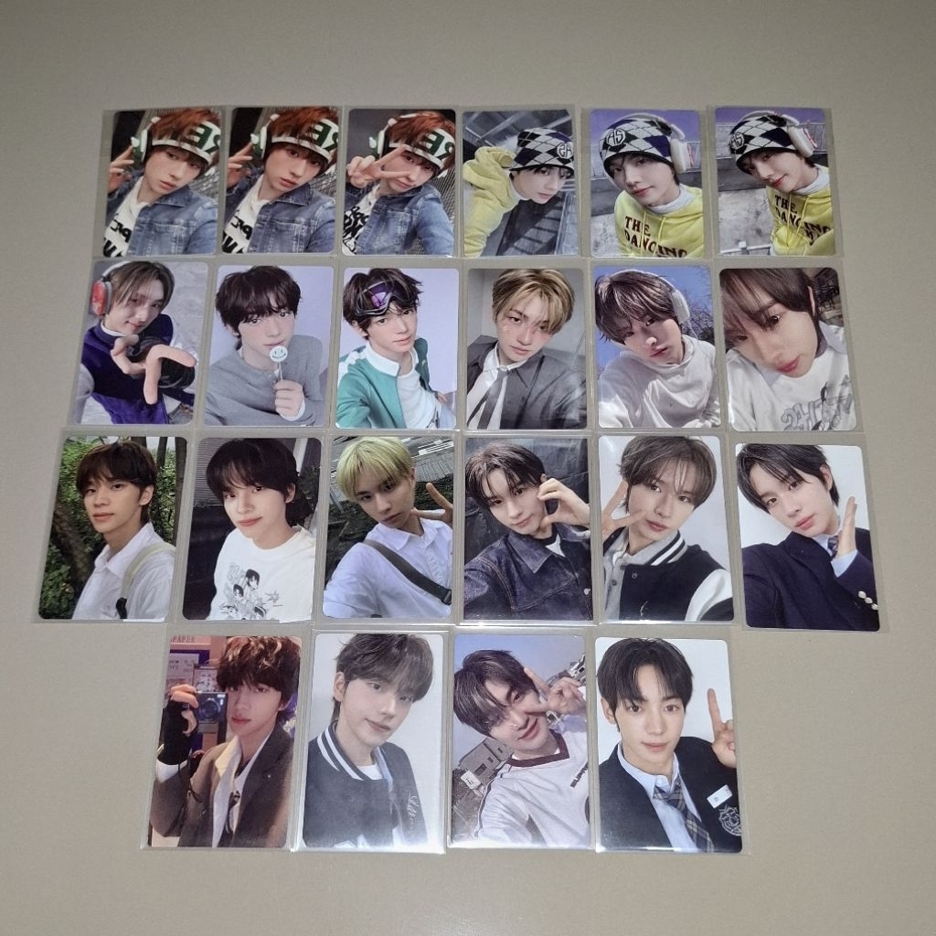PHOTOCARD OFFICIAL TWS SHINYU YOUNGJAE HANJIN JIHOON KYUNGMIN