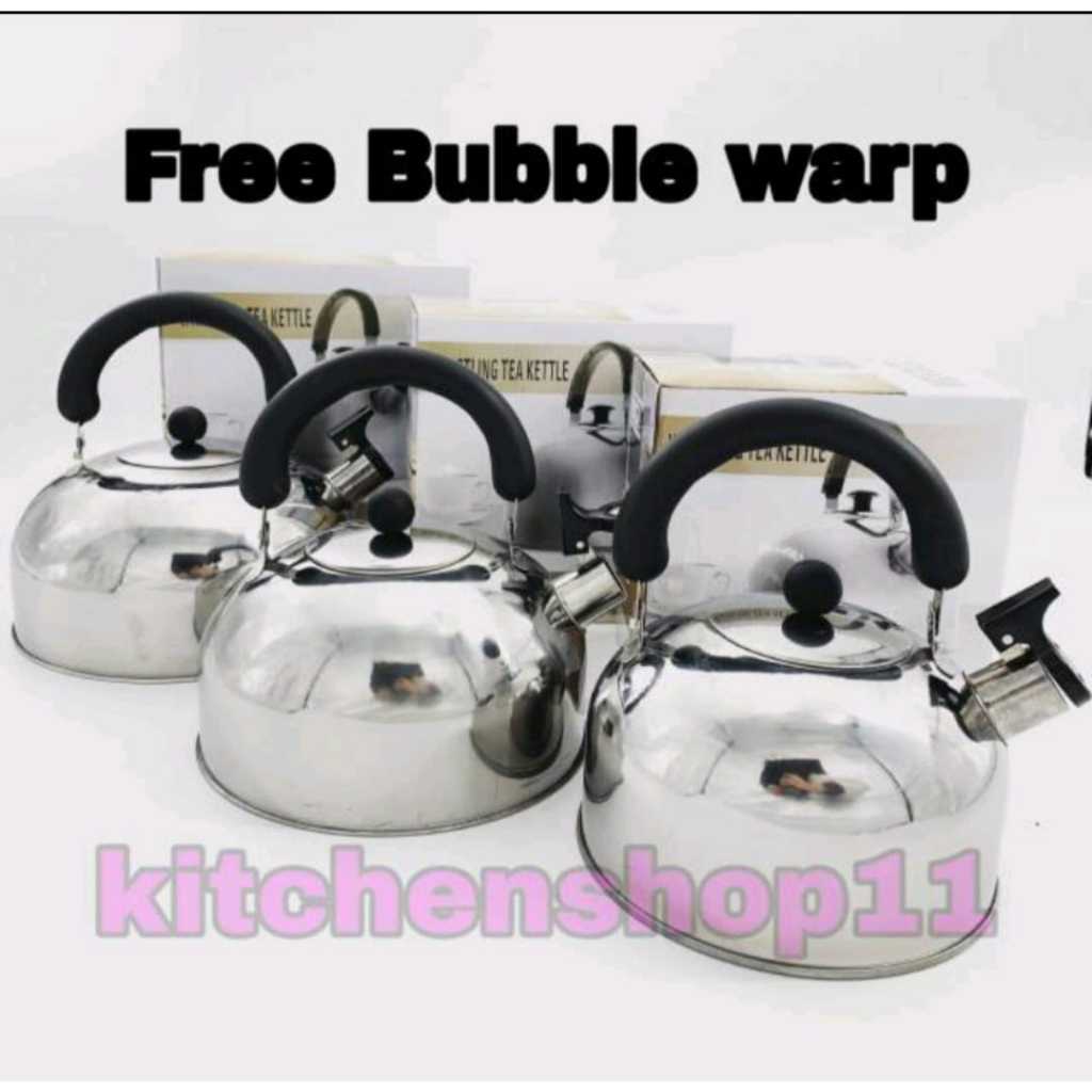 Teko bunyi siul stainless 3liter / kettle siul stainless / kettle bunyi stainless 3 liter