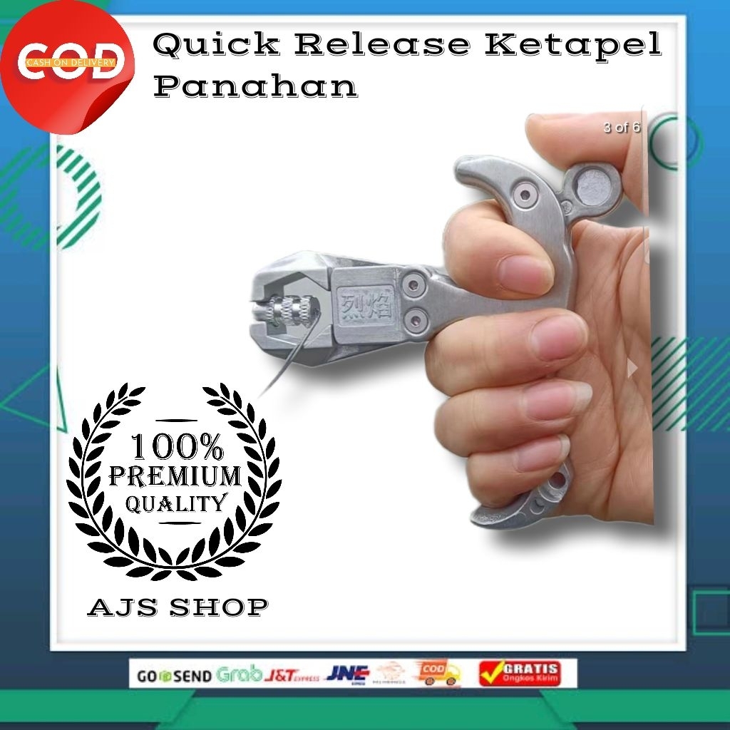 Quick Release Ketapel Panahan Stainless