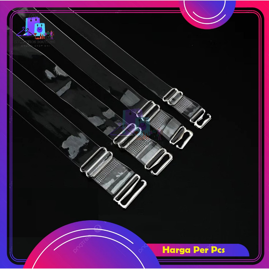 Tali Bra Transparan - Invisible Bra Strap - Tali BH Bening Premium F714