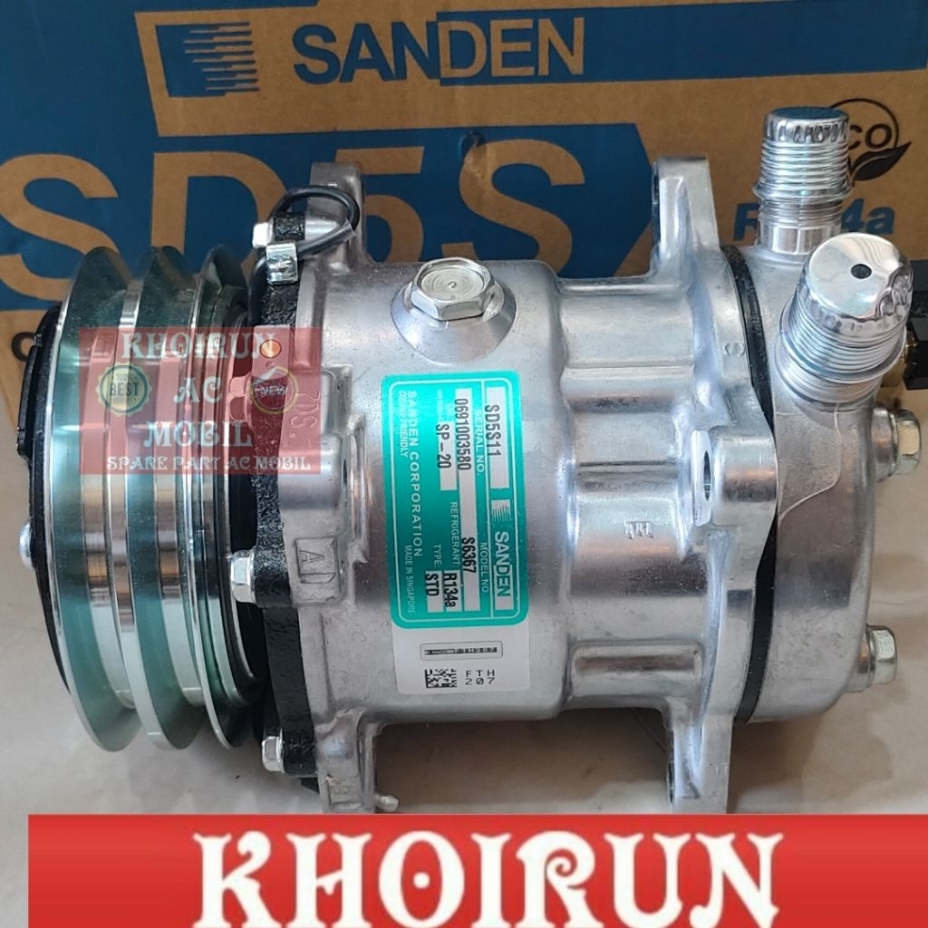 Kompresor Ac Mobil Universal 507 Sanden Asli