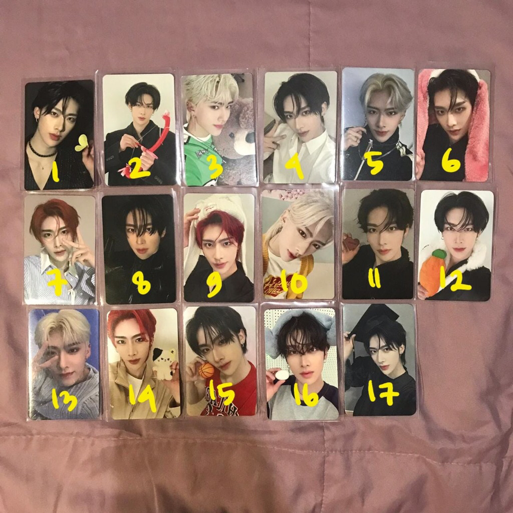 (2/2) [READY STOCK] PC RICKY ZEROBASEONE ZB1 POB LD YITS MELPO YHMAH CIPA BLUPA DICON ZERONI YURA YU