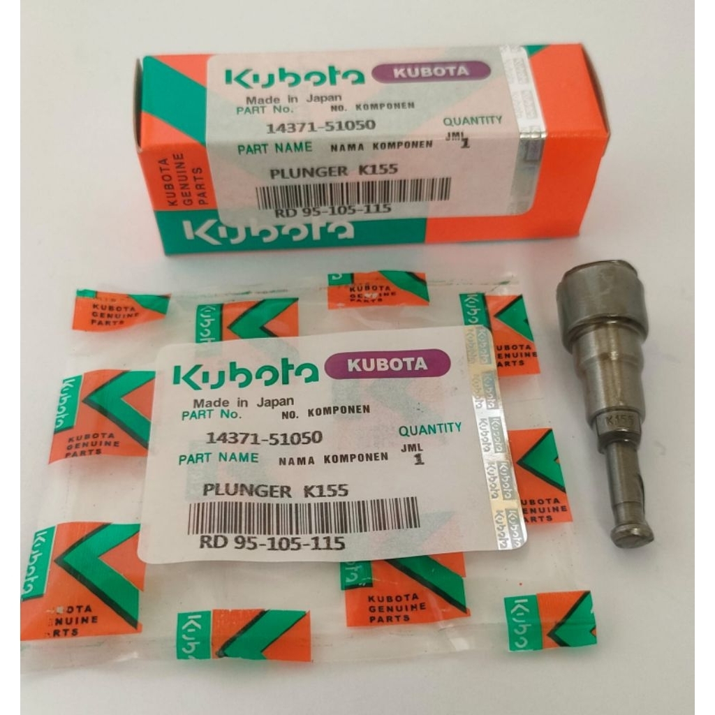 Plunger K155 Kubota RD85 D1S / RD105 / RD155 Deisel Kubota K155