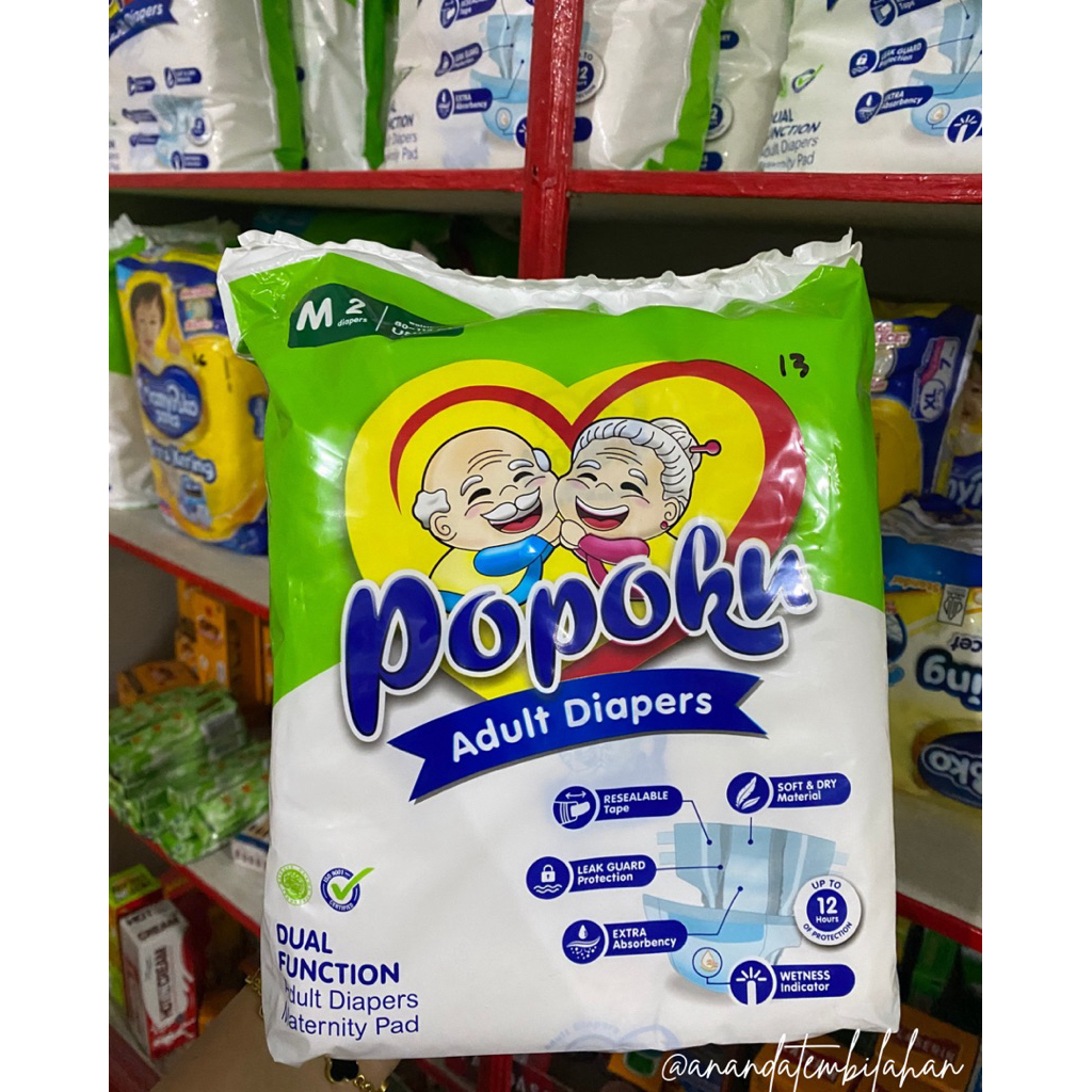 POPOKU Adult Diapers — Popok Dewasa / Lansia