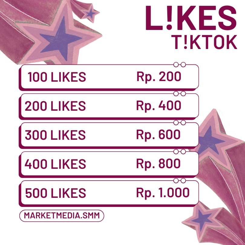 TIK TOK Likess Fast Tambah Likes FYP Global Penonton View TIKTOK High Quality Views Beli Like TIKTOK