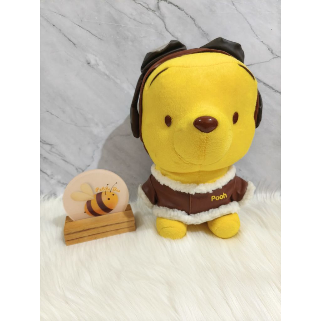 Boneka Pooh Kostum Pilot Original Disney