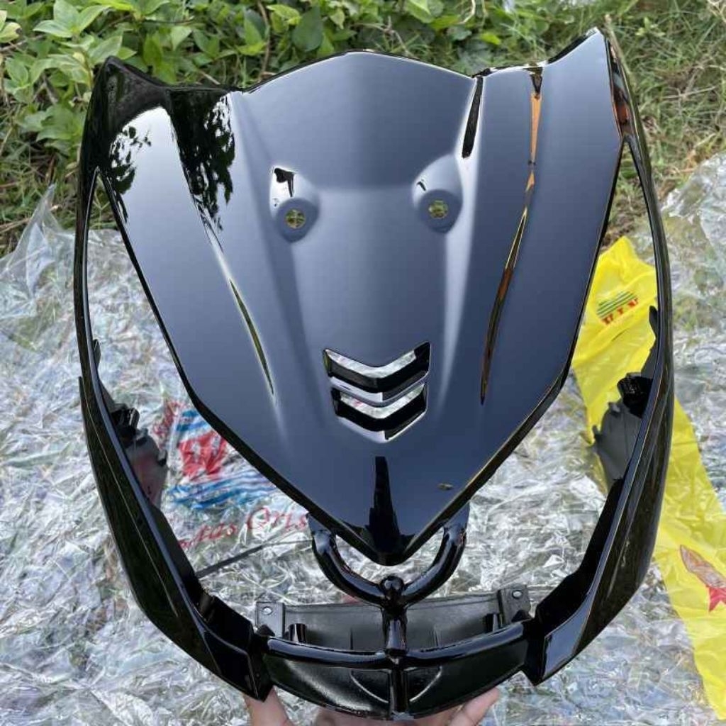 Panel Tameng Tebeng Dek Cover Depan Honda Beat Fi 2012 2013 2014 2015 penahan lampu Original Orisini