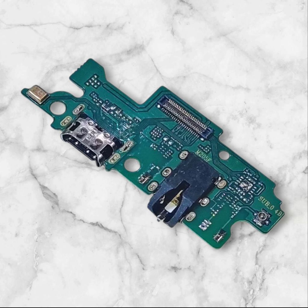 Papan Konektor Charger+IC Samsung M20 Board Flexible