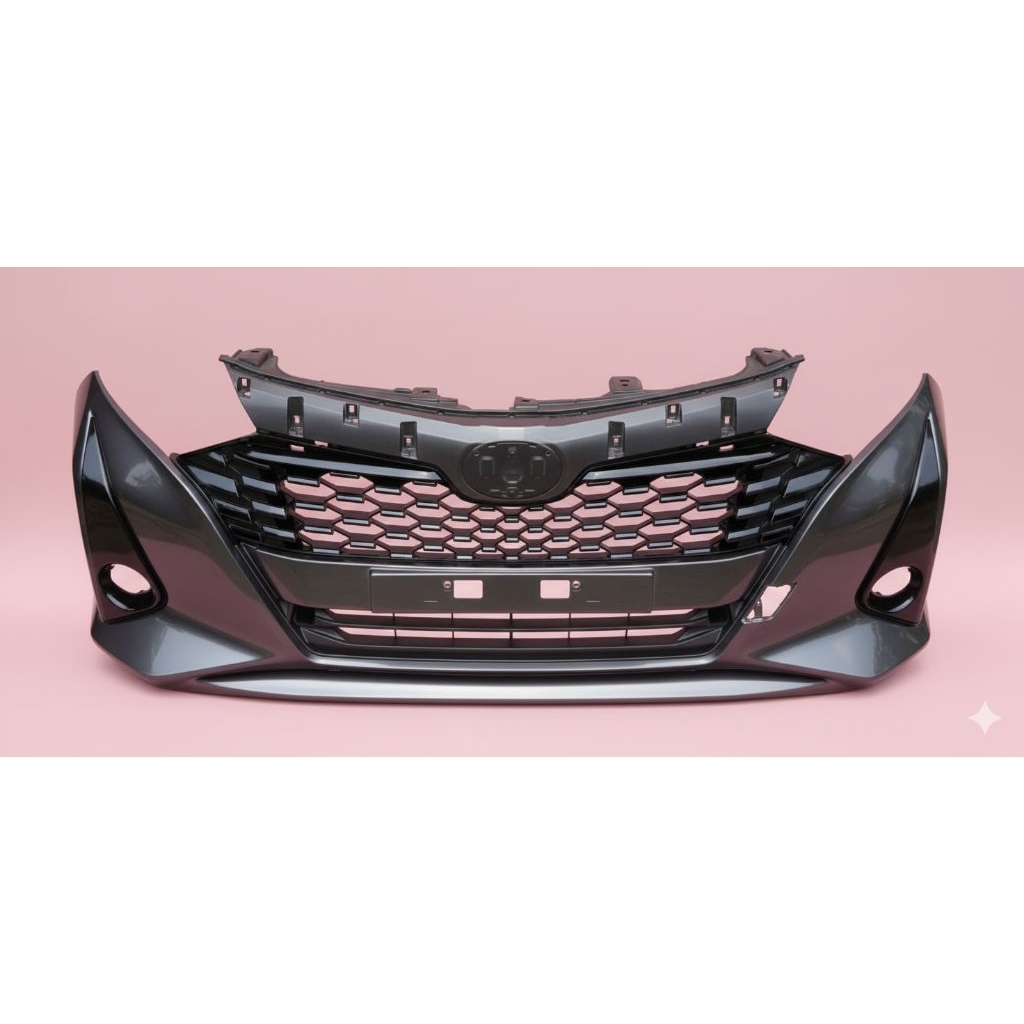 Bemper Depan CALYA + Ram + Cover  2019 - 2025 Original