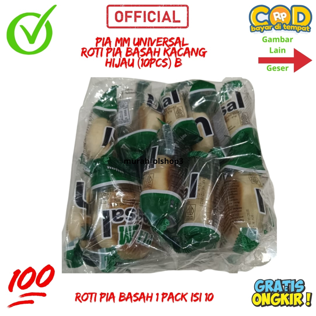 Roti Pia MM Universal  1 Pack Isi 10pcs B