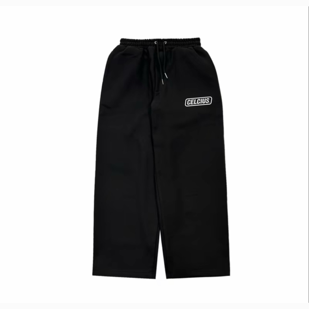 Celcius Celana Sweatpants Black Box Unisex