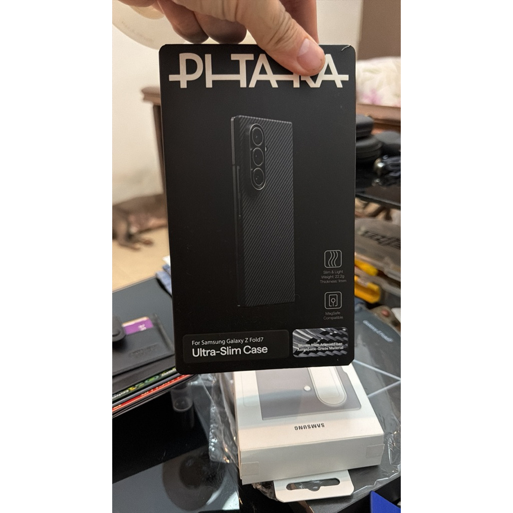 samsung fold 7 PITAKA real carbon bnob