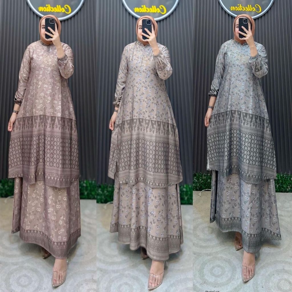 SETELAN ROK BAJU KURUNG WANITA