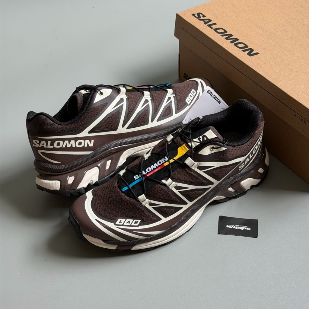 Salomon XT-6 Black Coffee Vanilla Ice