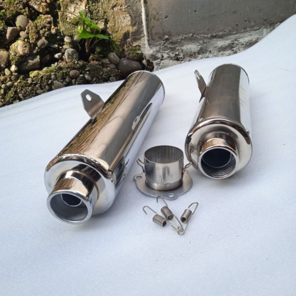 Knalpot CKD Standar Supra x 125 / Satria fu / vixion / Sonic / Cb150r / Cs1 / thunder/ Tiger / vega 