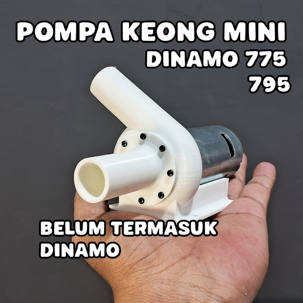 Miniatur Pompa air mini keong lanting
