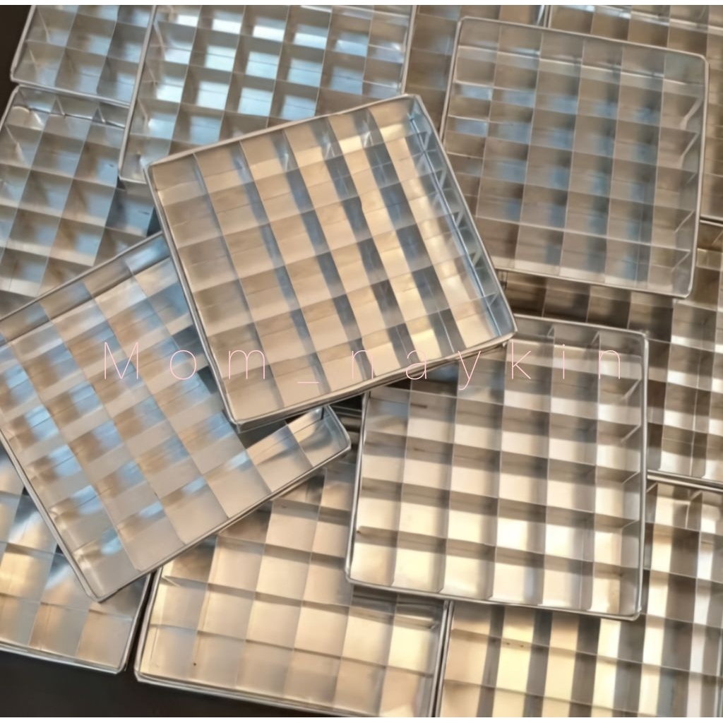 loyang sekat20x20/loyang brownis sekat 20x20/loyang sekat