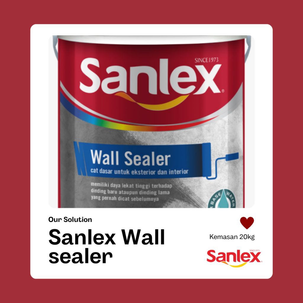 Sanlex WallSealer (Cat dasar) 20kg