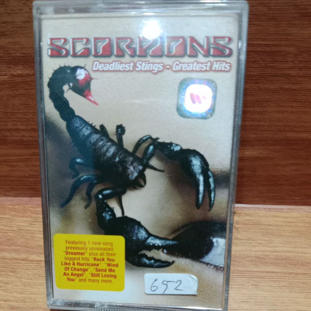 kaset pita Scorpions +Deadliest Stings  greatest hits