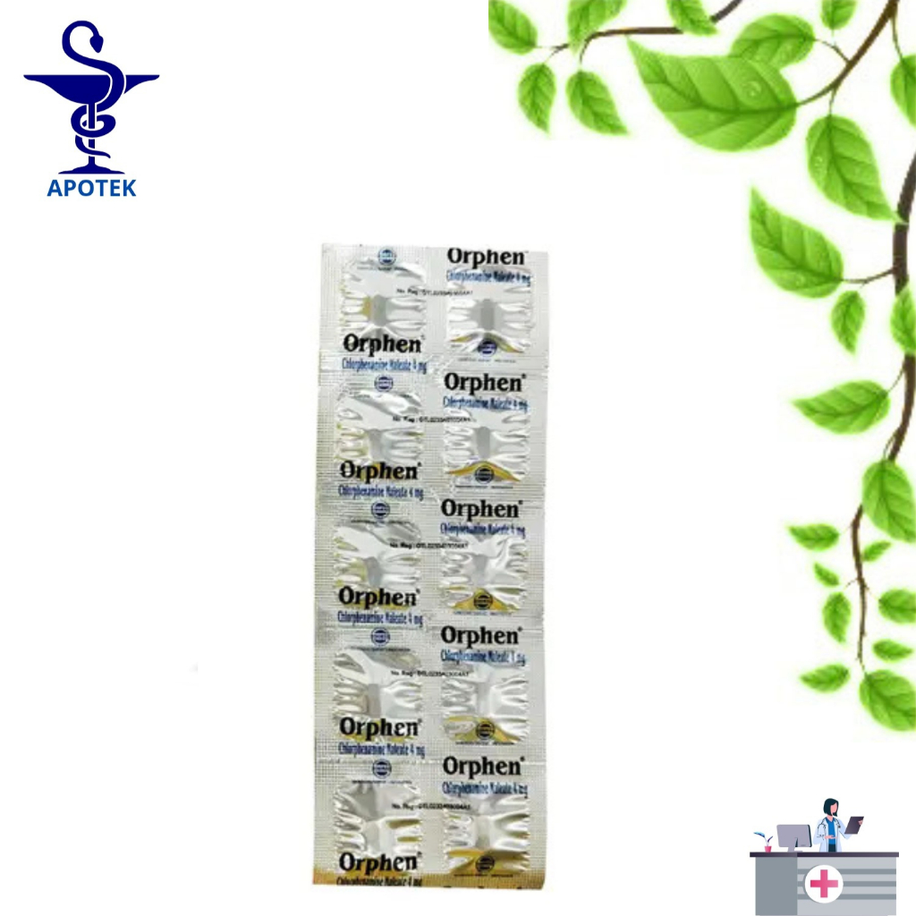 Orphen 4 mg 10 Kaplet