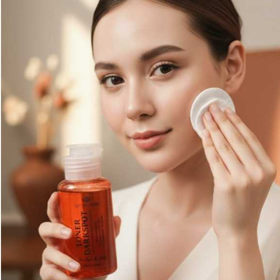 BPOM Toner Flek Dosis Tinggi BPOM Penghilang Flek Noda Bintik Hitam Membandel Melasma