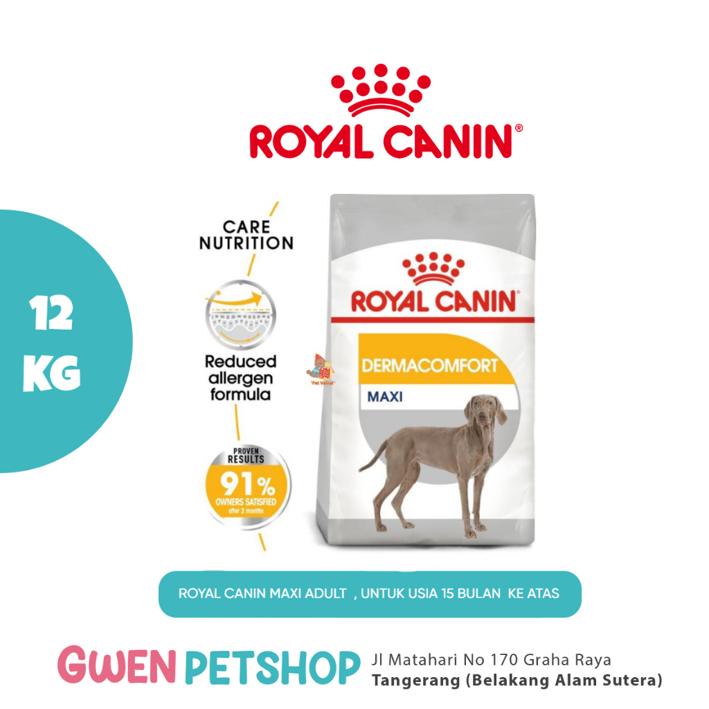 ROYAL CANIN MAXI DERMACOMFORT 12KG