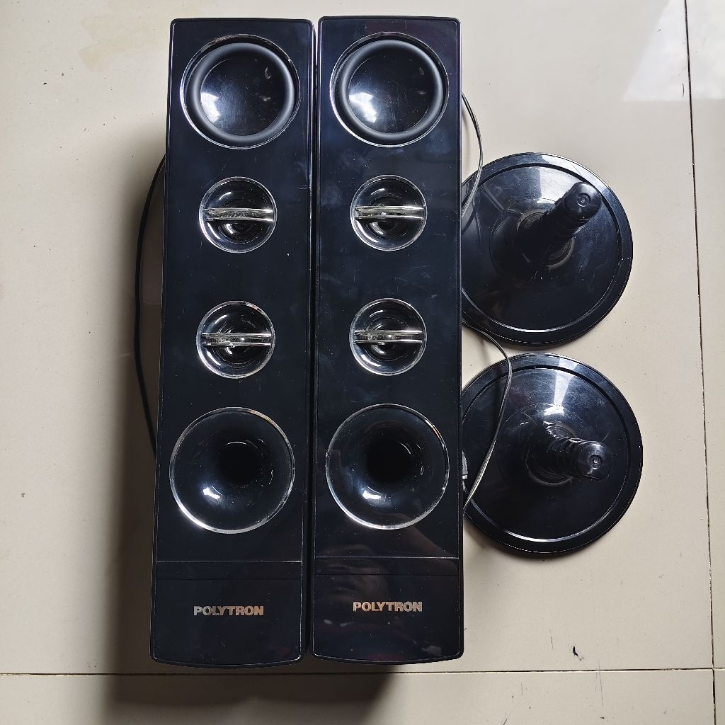 Promo  Speaker Salon TV LCD LED TV Polytron tipe All Series 24 - 32 Inch cabutan normal tested suara
