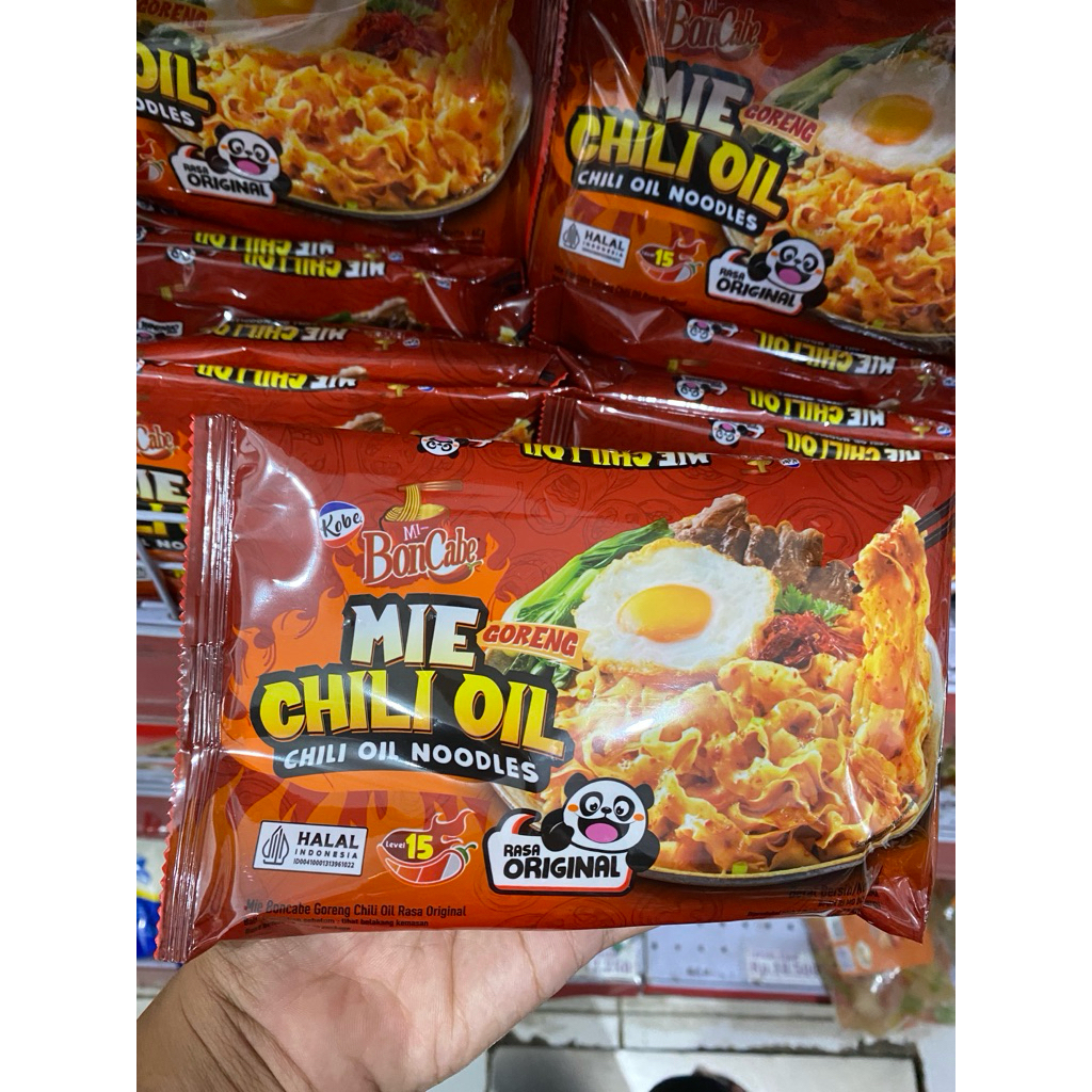 mie boncabe Chili oil