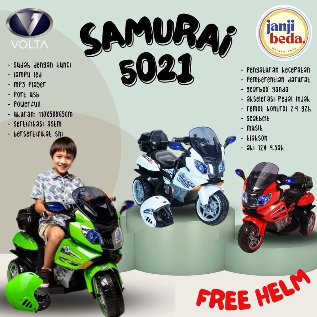 Sepeda anak listrik aki