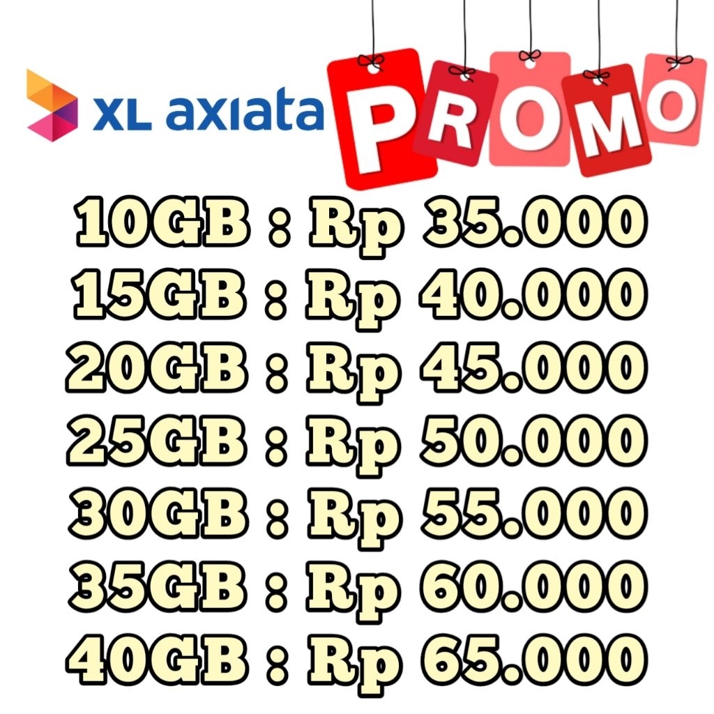 PAKET DATA KUOTA XL CIRCLE REGULER MURAH PROMO