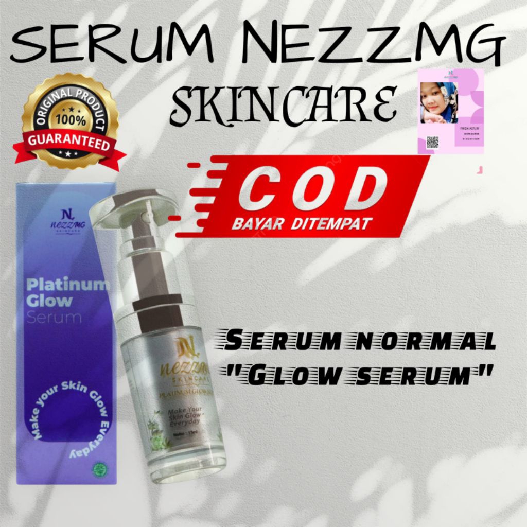 (DISTRIBUTOR RESMJ&READY STOCK) NEW SERUM NEZZMG SKINCARE 100% originaL