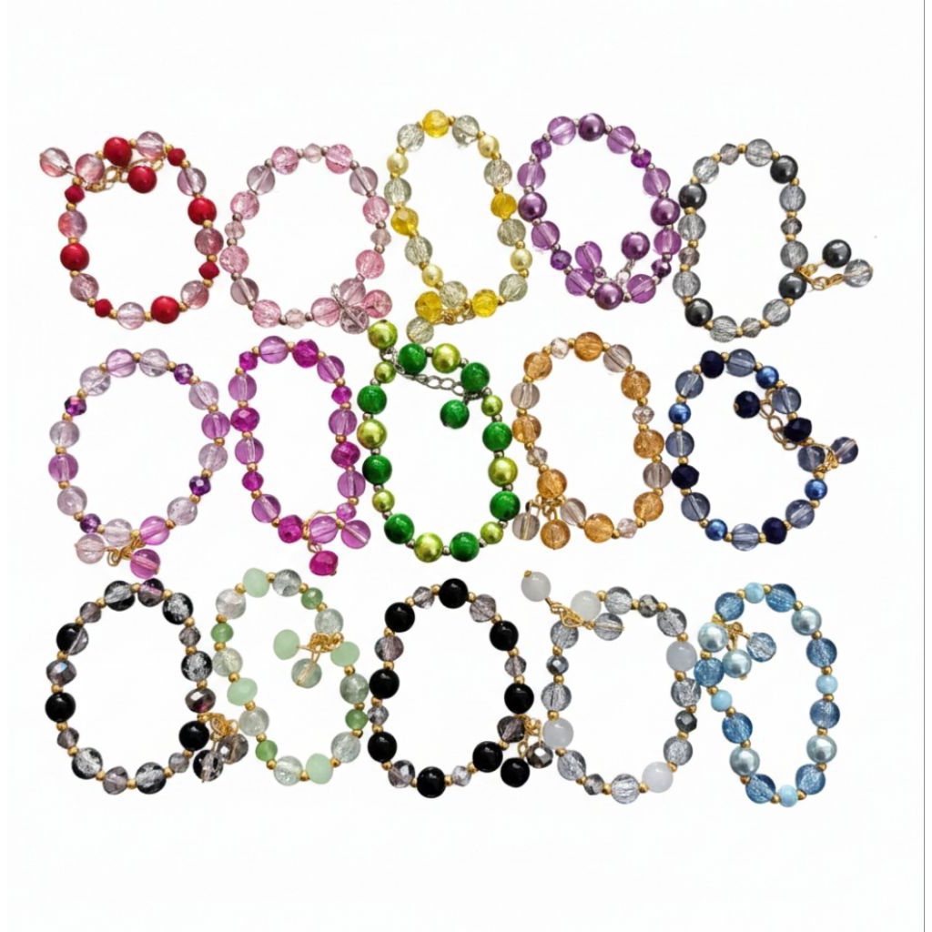 gelang manik anak karakter / gelang manik aesthetic / gelang manik lucu / gelang manik korea