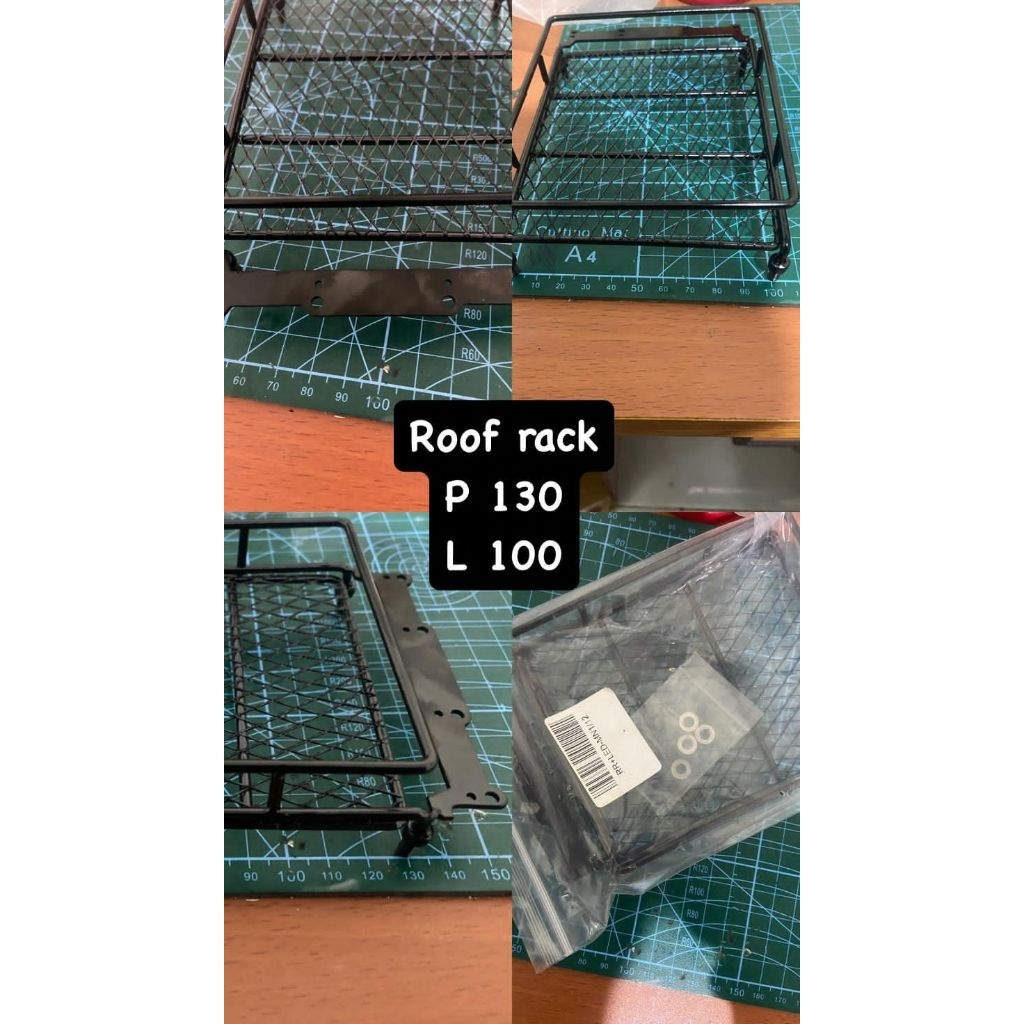 Roof rack Metal RC MN D90 D99 rubicon 1/12 1/10