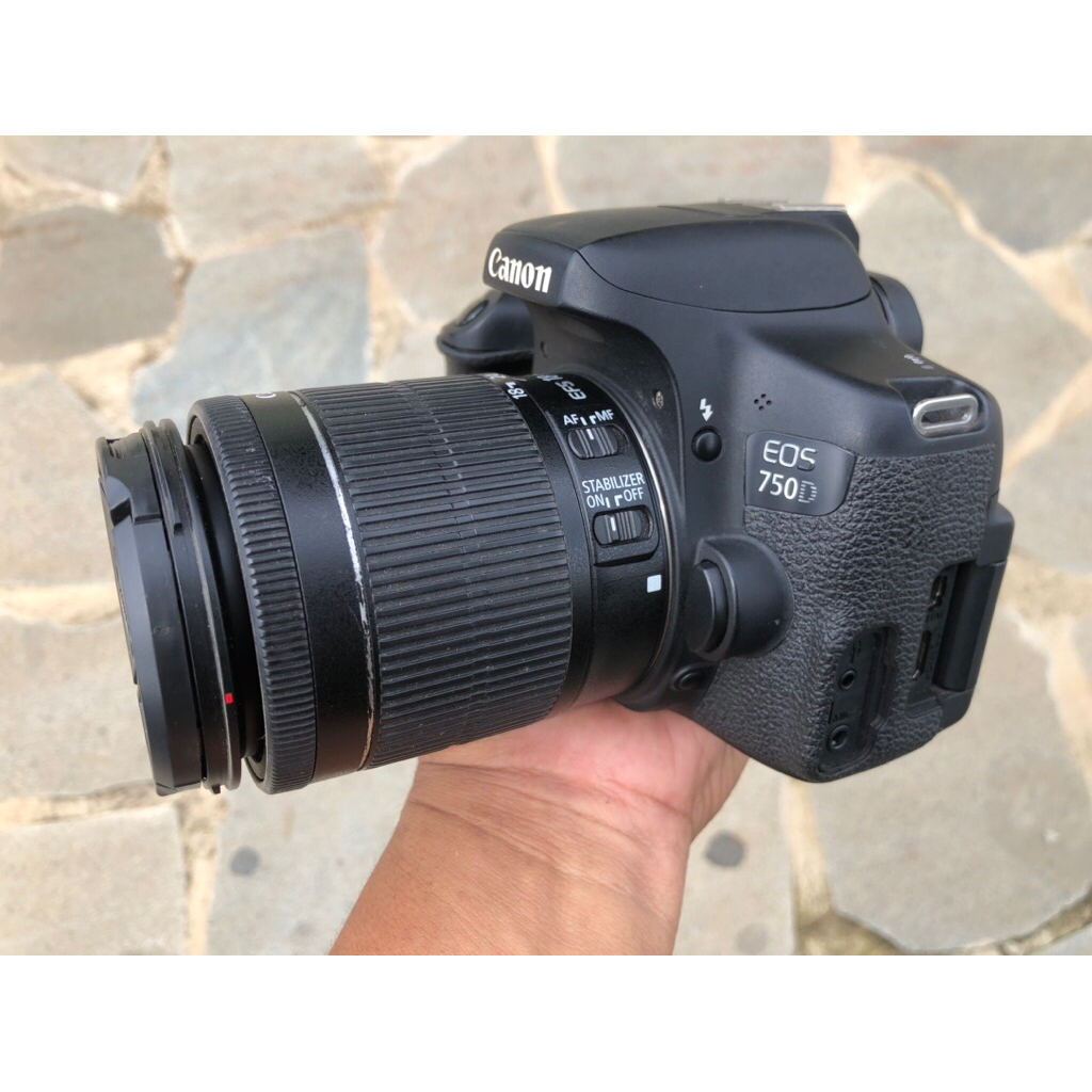 Camera Canon 750D Mulus murah