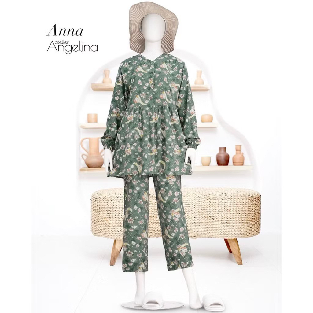 [SIAP KIRIM] ANNA MEADOW LAUREL EX PHOTO LD 100CM BY ATELIER ANGELINA