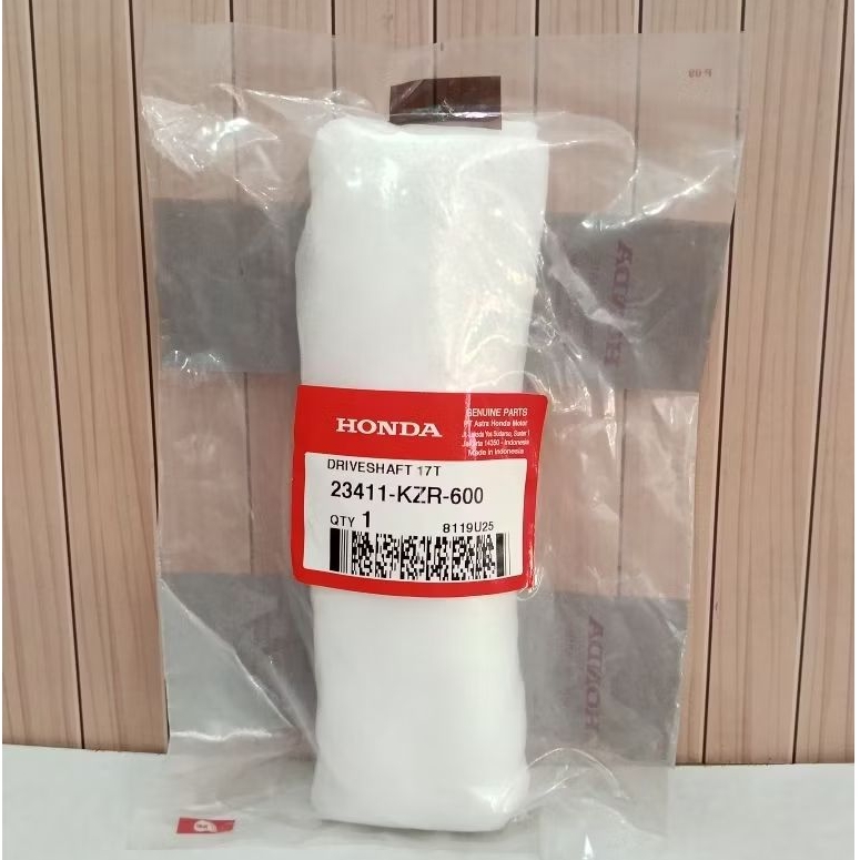 23411-KZR-600 As Puli As Pully Shaft Drive 17T Vario 125 Old Original ORI