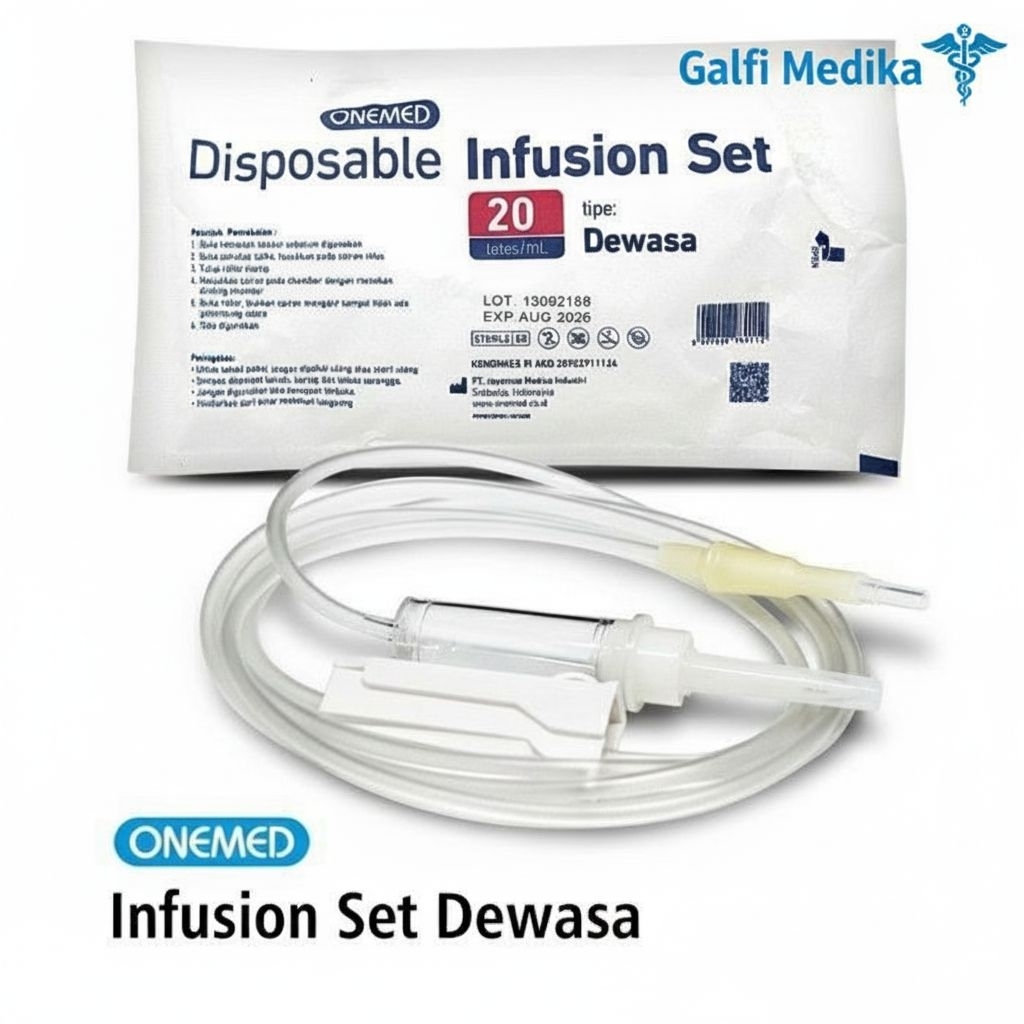 Infusion Set Dewasa Dan Anak Infuset Dewasa Infuset Anak Onemed Selang Infus