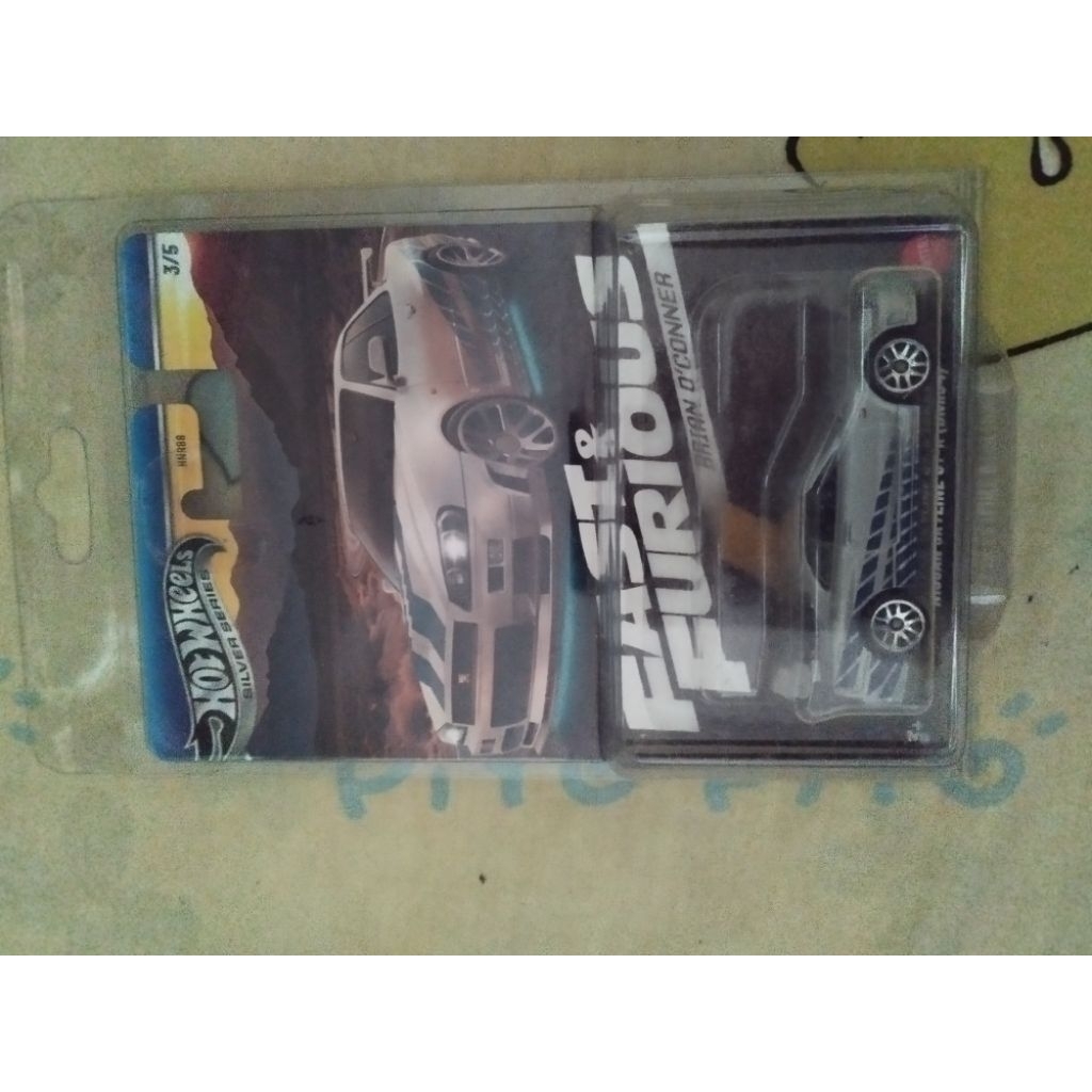 Hot Wheels Fast Forious Nissan Skyline GTR R34 Brian O Conner