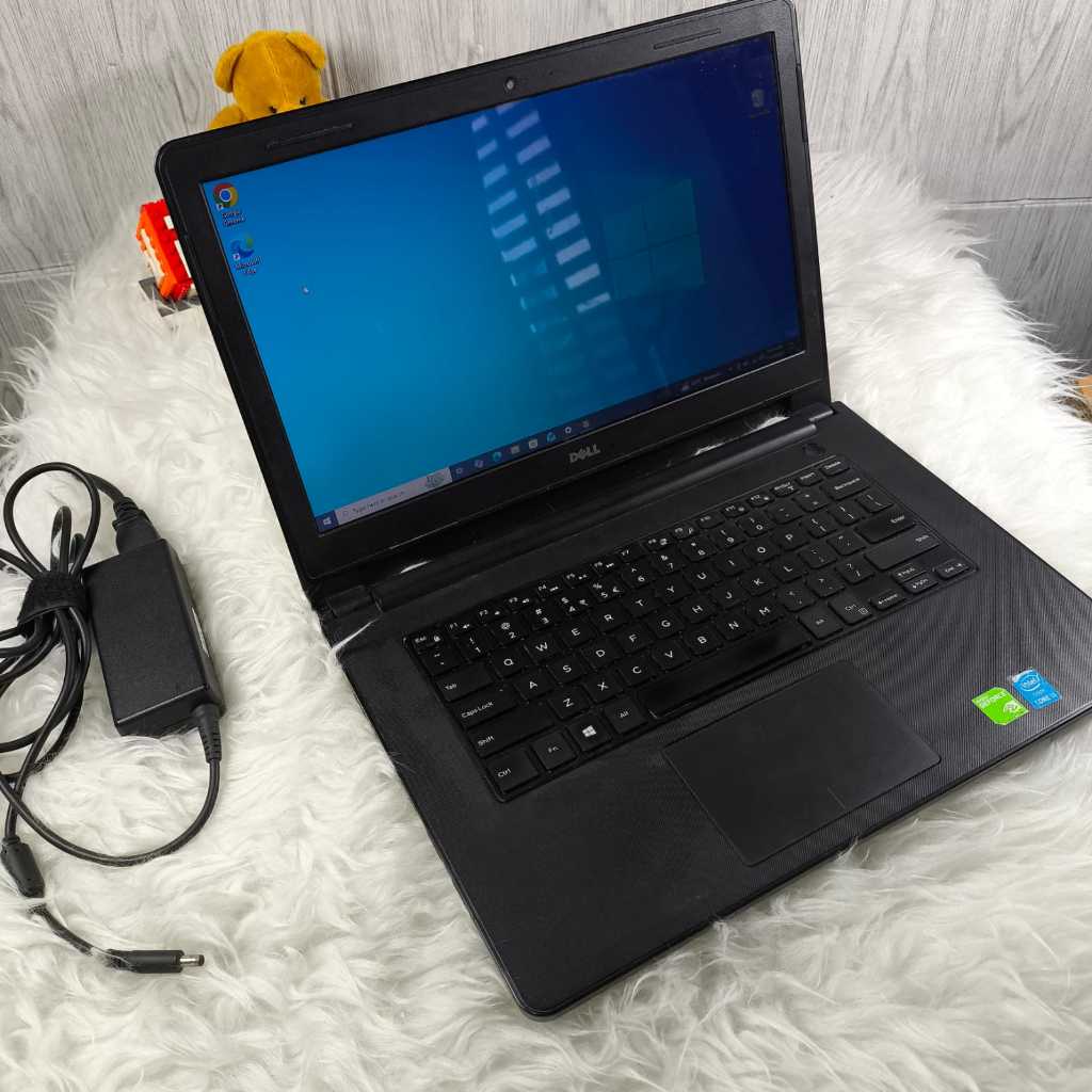 Laptop Cepet Kencang Murah VGA gaming lawas bagus. Dell inspiron 14-5458 i3-5005U 8GB VGA NVIDIA Gef