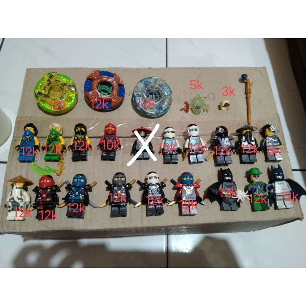 Lego (KW) Minifigures | Ninjago | DC | Spinjutzu (Pre-Loved)