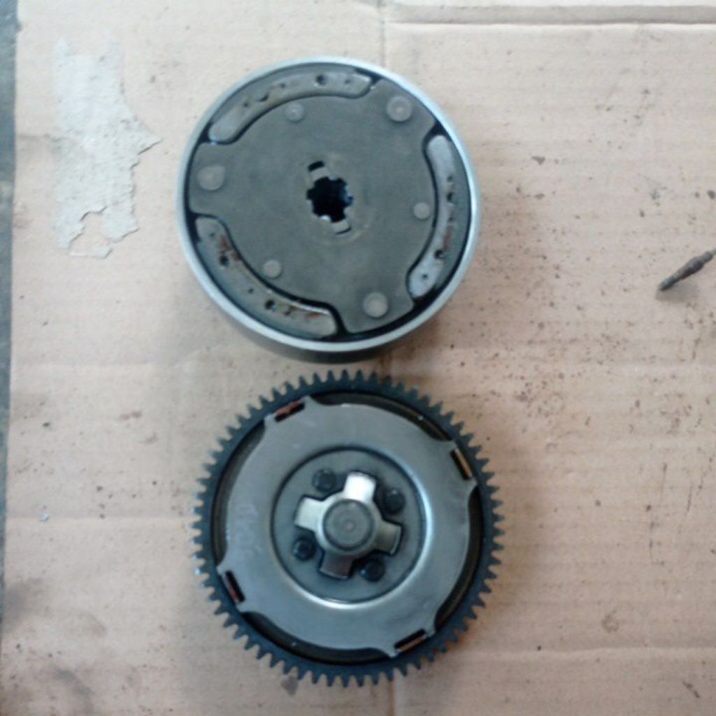 SET MANGKOK GANDA PLUS HOS KOPLING SUZUKI RC 100 ORIGINAL COPOTAN