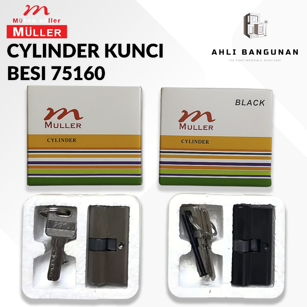 MULLER Cylinder Kunci Pintu Besar 75160