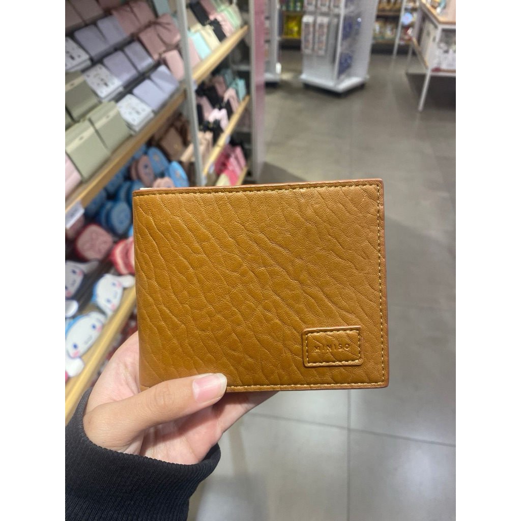 Miniso - Men's Elephant Pattern Wallet (Brown)