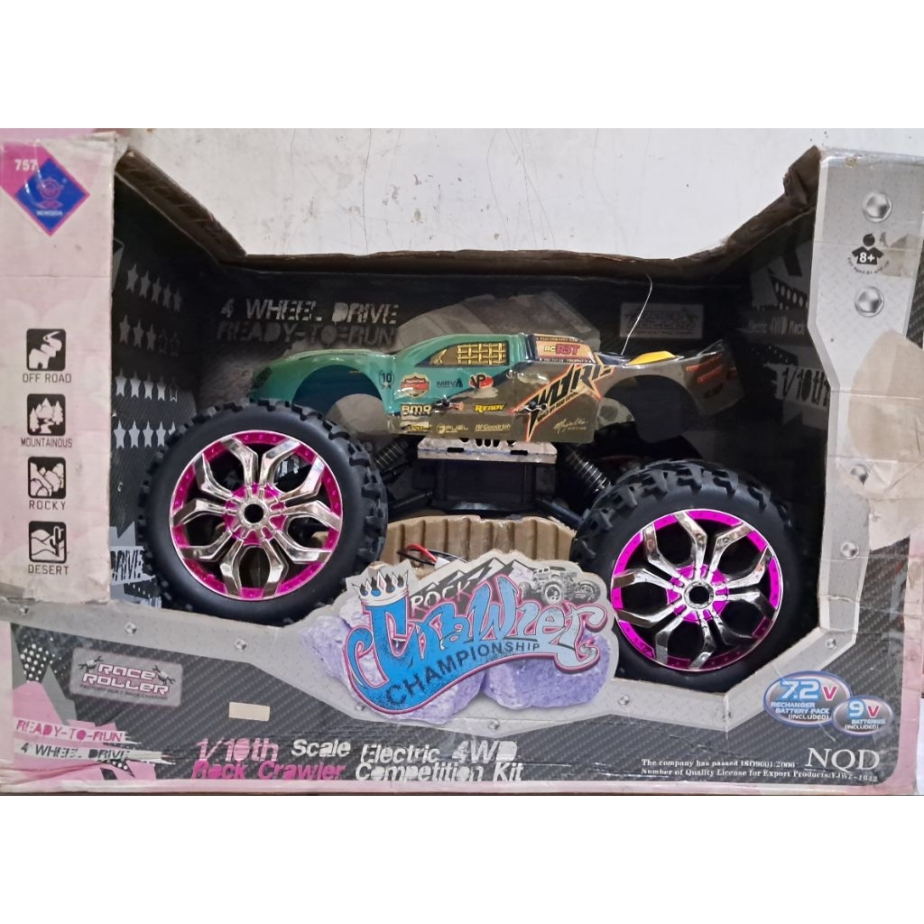 mobil rc rock crawler 4 WHEEL DRVE Skala Jumbo 1:10