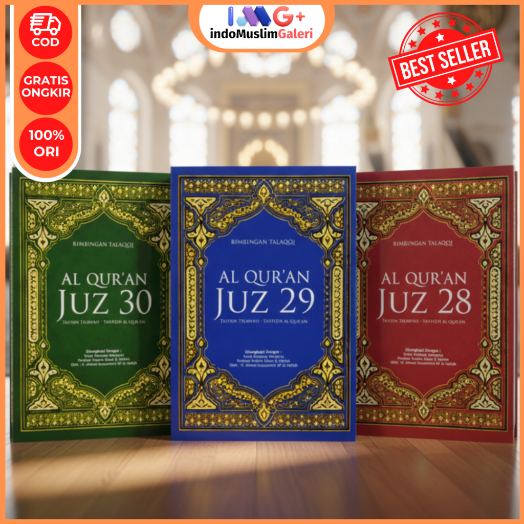 Bimbingan Talaqqi Al Quran Rasm Utsmani Juz 29,28,30 Tahsin Tilawah - Tahfidz Al Quran A5 Original