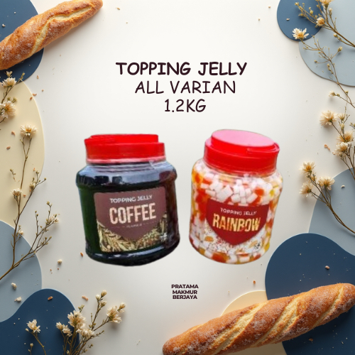 TOPPING JELLY COFFEE / RAINBOW KEMASAN 1.2KG