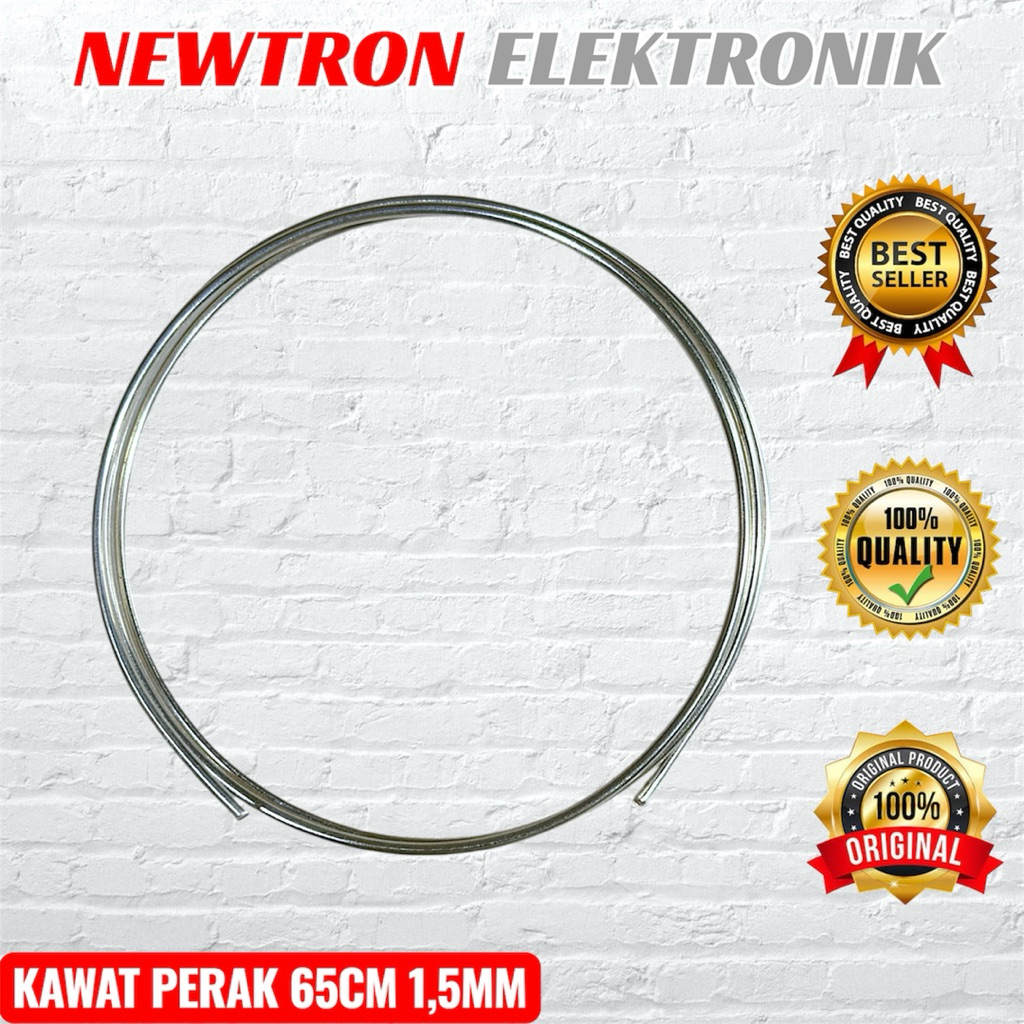 Kawat Perak Loading Antena Telek HY Gain Skiep Taiwan V2R Track Hustler G6 G7 G9 Diameter 1,5mm Panj